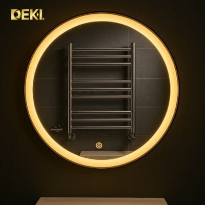 Gương Tròn Led Vành Nhôm